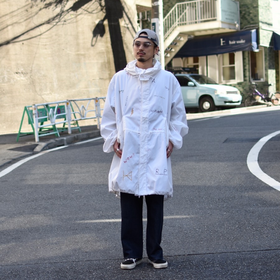 INDUSTRY OF ALL NATIONS パーカー M 白 【古着】【中古】【送料無料】 Maison Margiela メゾンマルジェラ パーカー M 白 【古着】【中古