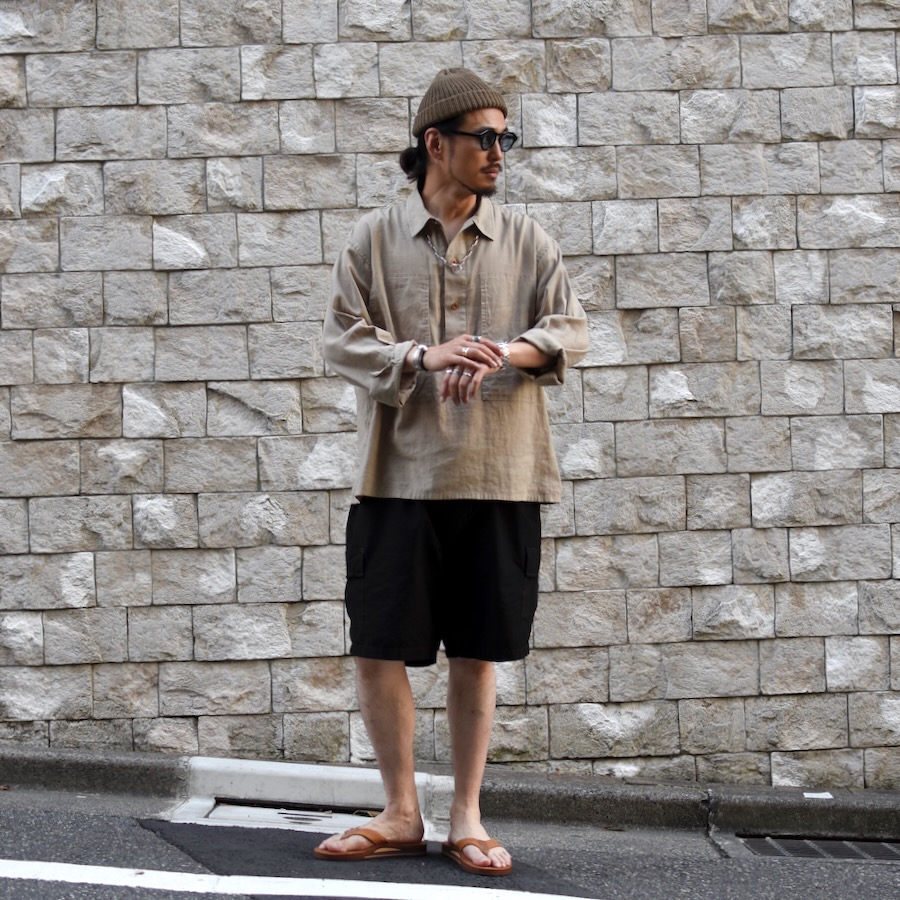 オッドメント( oddment ) CUSTOM BDU SHORTS OVER DYED / 米軍