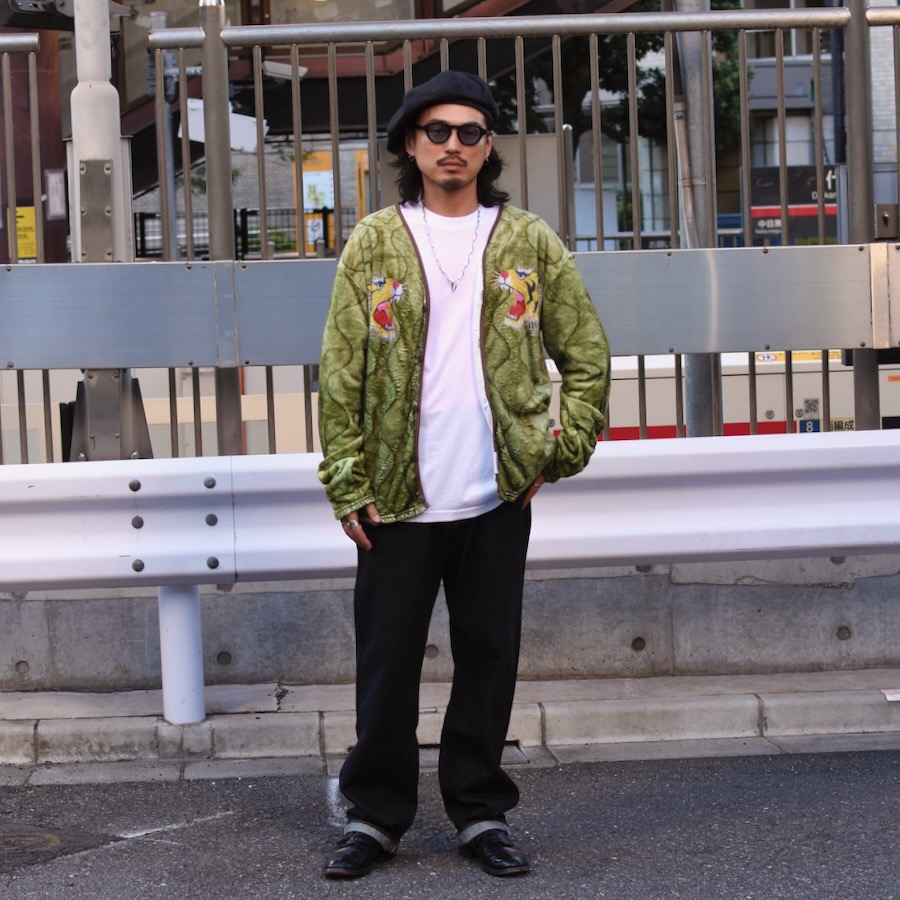 MAN-TLE タコヤキジャケット(カーディガン) Amazon.co.jp: 夏服 イカ タコ柄 海動物 着物カーディガン