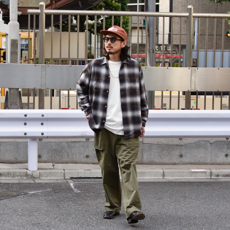 エイチユニット ( H.UNIT ) HBT MILITARY TROUSERS USED WASH / M-43