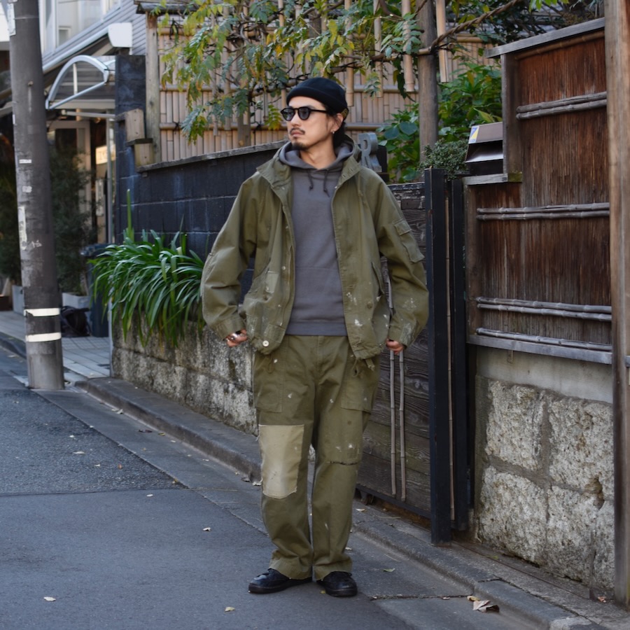 エイチユニット ( H.UNIT ) HBT MILITARY TROUSERS CUSTOMIZE / M-43