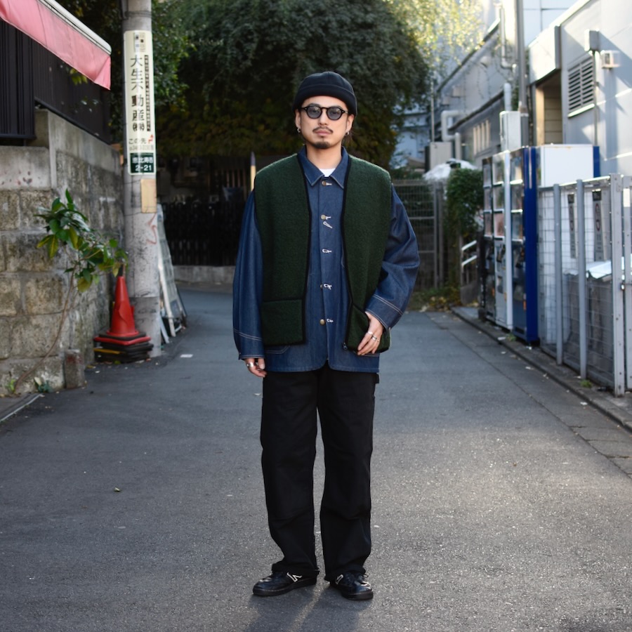 ヘラクレス ( HERCULES ) COVERALLS JACKET NON WASH DENIM / デニム