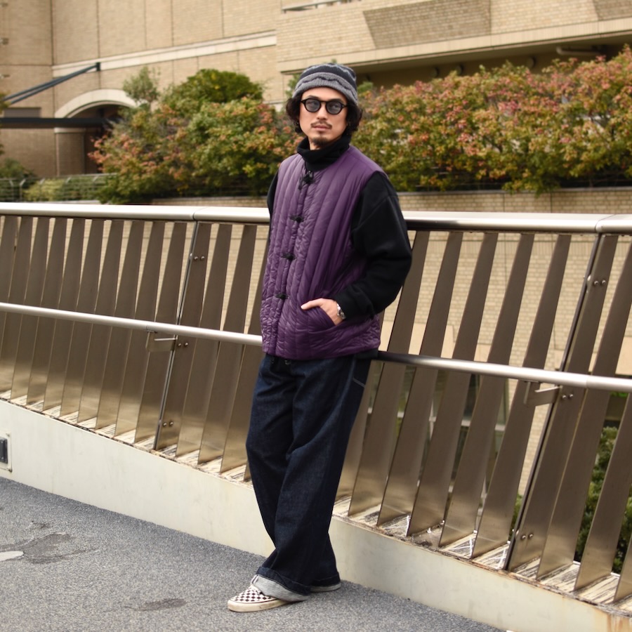 クロ ( KURO ) THREE DIMENSIONAL CUTTING DENIM PANTS / 3D 立体裁断