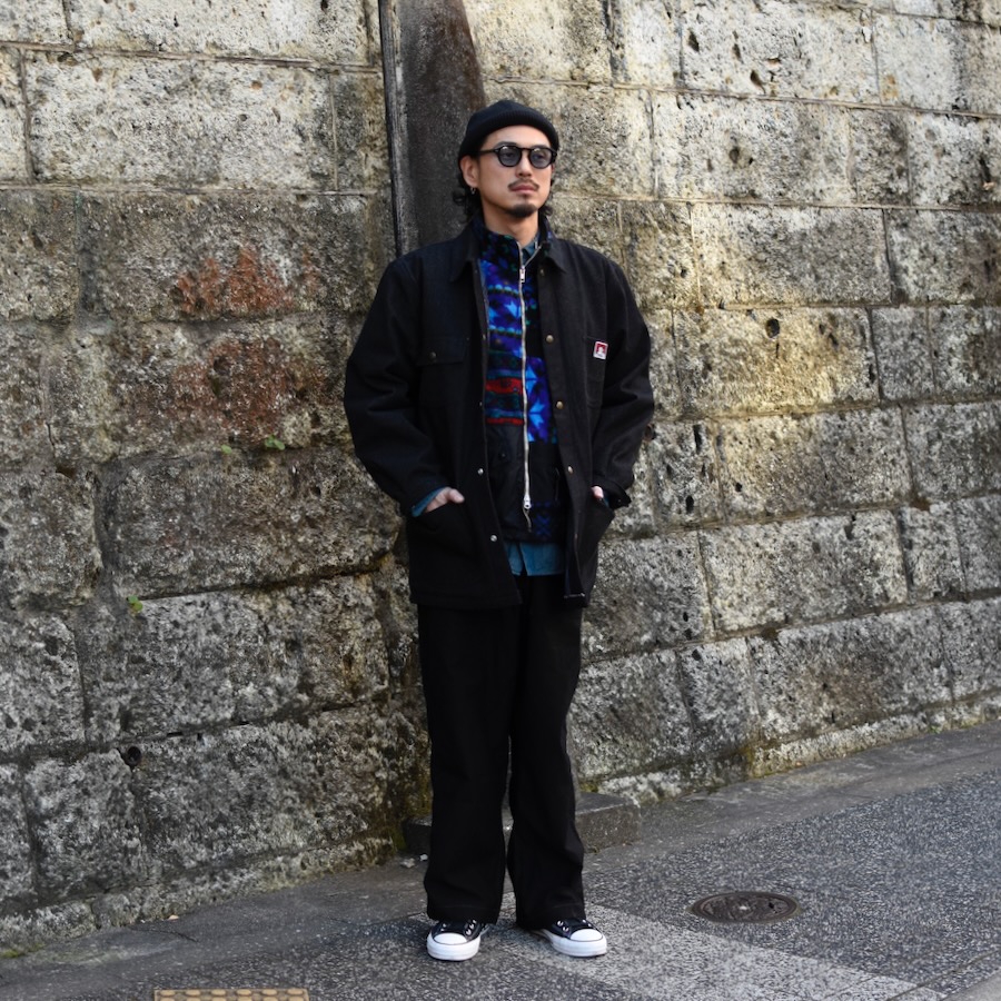 ベンデイビス ( BEN DAVIS ) U.S.A LINED DENIM COVERALL JACKET