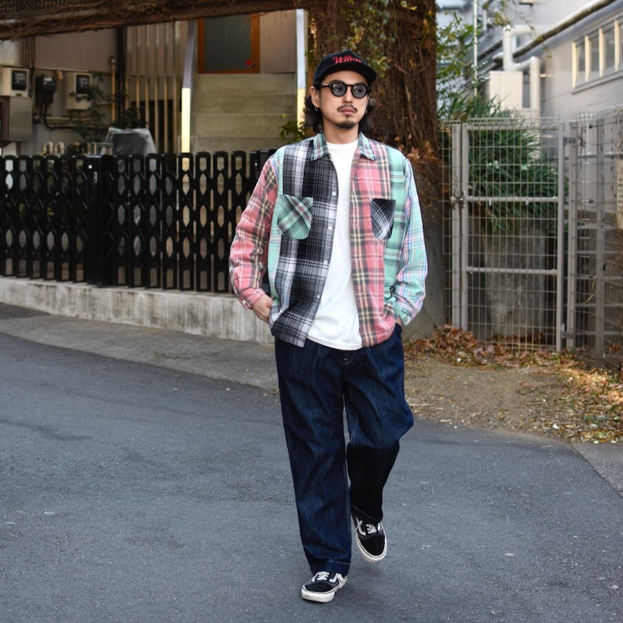 MAISON SPECIAL チェッカーフラッグロングTシャツ MAISON SPECIAL チェッカーフラッグロングTシャツの通販 by n-man｜ラクマ