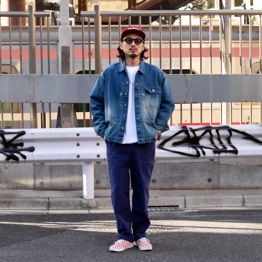 エイチユニット ( H.UNIT ) DENIM P-44 JACKET USED WASH / デニム